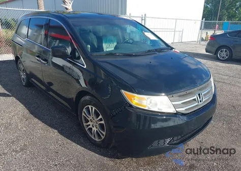 2011 Honda Odyssey Ex-L из США, поврежденный, VIN 5FNRL5H68BB068877